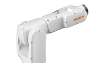 Robot industriel KUKA KR4 R500 à 6 axes, charge utile de 4 kg, portée de 500 mm, manipulateur compact pour l'assemblage électronique, le préhensionnement et le placement