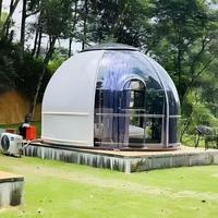 Tente extérieure de bulle de maison de dôme de polycarbonate de transparence d'igloo géodésique pour le centre de villégiature de Glamping