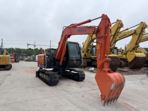 Excavatrice sur chenilles de haute qualité 0riginal Japon Mini utilisée de 7 tonnes Hitachi ZX70 Hitachi Zaxis 70 - Product Image 2