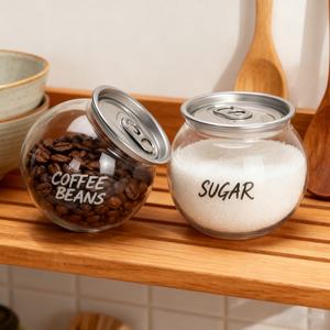 Mini-bouteilles de 200 ml en PET transparent de qualité alimentaire avec couvercle en aluminium à anneau de traction pour sodas, whisky, bières et boissons énergisantes - Product Image 3