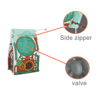Mini paquets de café, 100 pièces, bâtonnets d'emballage, sachets individuels, vente en gros, sacs d'emballage, Sachet