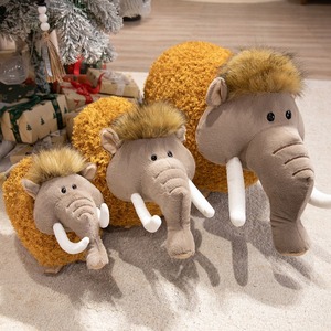 Fabricante Suministra Peluche <span class=keywords><strong>de</strong></span> Mamut <span class=keywords><strong>de</strong></span> la Era Glaciar, Juguete <span class=keywords><strong>de</strong></span> Peluche Realista para Niños, Muñeco <span class=keywords><strong>de</strong></span> Mamut Suave - Product Image 1