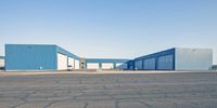 Estructura de Acero de Gran Envergadura Moderna y Económica con Diseño Galvanizado en Caliente para Hangares Metálicos Prefabricados para Aviones Ligeros