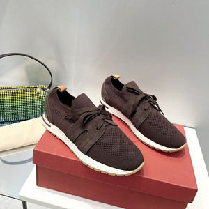 Commercio all'ingrosso della fabbrica di grandi dimensioni quattro stagioni scarpe da donna stile da passeggio comode calze <span class=keywords><strong>a</strong></span> maglia tacco piatto Lefu per il tempo libero - Product Image 5