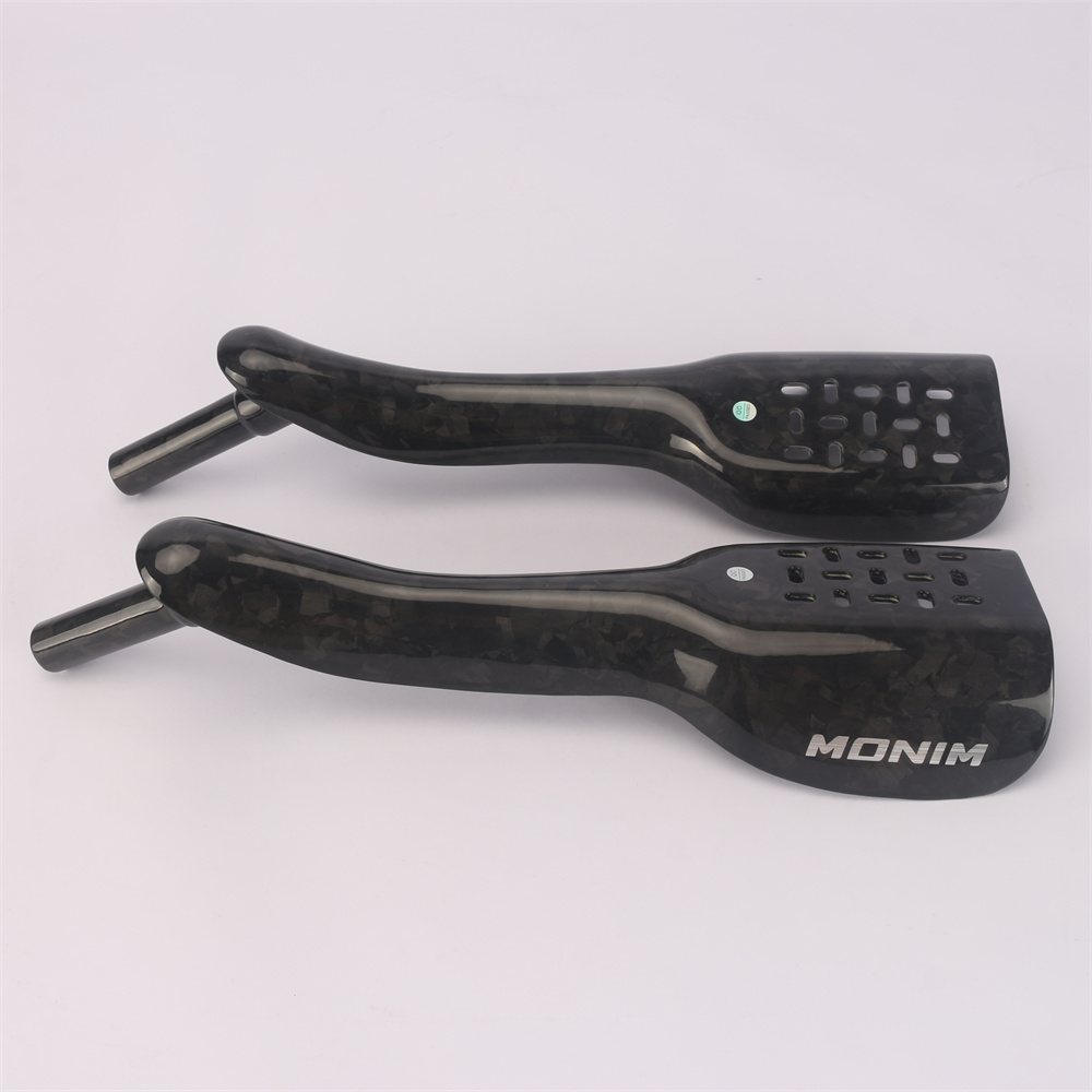 Winowsports 新登場 カーボンファイバー製 自転車用DHバー/TTハンドル