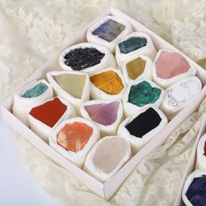 Racimo <span class=keywords><strong>de</strong></span> amatista <span class=keywords><strong>de</strong></span> piedra cruda <span class=keywords><strong>de</strong></span> cristal en caja para enseñanza <span class=keywords><strong>de</strong></span> ciencia popular - Product Image 6