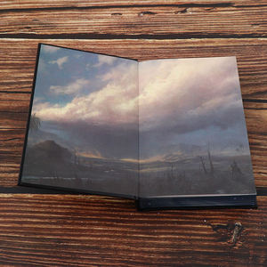 Custom Hardcover <b>Book</b> Printing Sprayed Edges Foil Stamping Embossed Cover Spine Back High Quality Novel - Product Image 6