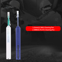 Nettoyeur de Fiber optique en un clic, nettoyeur de connecteur LC/MU de 1.25mm, stylo nettoyeur de connecteur SC/FC/ST de 2.5mm