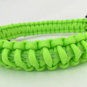 Glow in the dark Paracord bracciale collare per <span class=keywords><strong>cani</strong></span> 7 colori para perro collare led per <span class=keywords><strong>cani</strong></span> ricaricabile per cane luminoso - Product Image 5
