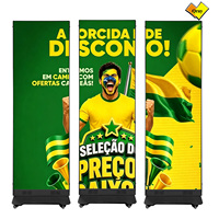 Écran LED pliable ultra-fin Qray pour affichage numérique intelligent en intérieur, animation, promotion de marque, magasin de détail, publicité commerciale
