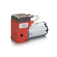 Pompe à vide sans huile à membrane de laboratoire résistante aux produits chimiques 12V 24V DC Mini pompe électrique Portable à compresseur d'air
