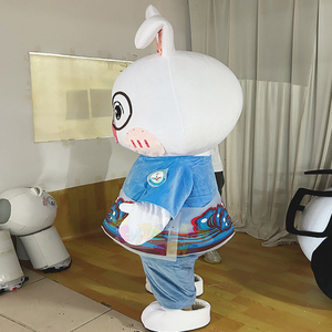 Costume <span class=keywords><strong>de</strong></span> mascotte <span class=keywords><strong>de</strong></span> <span class=keywords><strong>lapin</strong></span> <span class=keywords><strong>de</strong></span> dessin animé adorable, respirant, pour adultes, pour festivals et événements, plusieurs tailles - Product Image 5