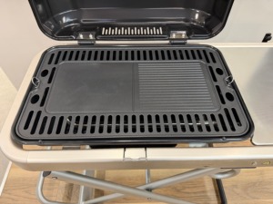 Barbecue à gaz moderne pour le camping en plein air, nouveau modèle, facile à nettoyer, pour 5 personnes, hauteur réglable, dispositif de sécurité de la flamme portable - Product Image 4