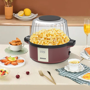 Machine à Popcorn Électrique Automatique Winning Star Mini ST-9716 Marron 220V Norme UK EU pour Usage Domestique - Product Image 2