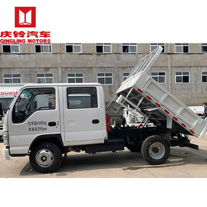 Mini remolque volquete de doble fila JAC Howo Tractor volquete camiones Isuzu NPR Nqr 4x2 camión volquete 1-3 toneladas - Product Image 5
