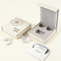 Boîtes d'emballage personnalisées pour aligneurs dentaires, emballage cadeau rigide, emballage recyclable pour appareils orthodontiques invisibles