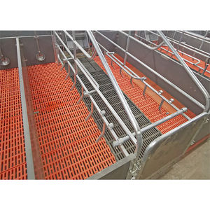 Precio de fábrica Superficie Lisa Antideslizante Cama de cerdas ajustable Jaulas de parto Jaula de parto - Product Image 4