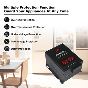 120V <span class=keywords><strong>220V</strong></span> động cơ servo tự động AC điều chỉnh điện áp một pha 1KVA 1.5KW 2KVA 3KVA đồng đầu vào 150V-250V ổn định - Product Image 6