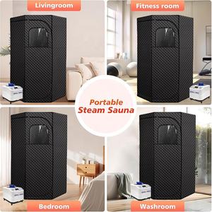 Sauna de Vapor Portátil de Acrílico de Tamaño Completo, <span class=keywords><strong>Spa</strong></span> de Cuerpo Completo, Ecológica, Fácil Instalación, Lujo para el Hogar y Exteriores - Product Image 5
