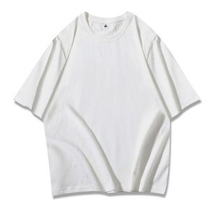 T-shirt publicitaire personnalisé pour entreprise, col rond oversize, pour le sport et la course, streetwear, 100 % coton, pour homme - Product Image 3
