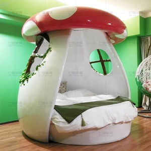 Letto Matrimoniale Moderno, Materasso Morbido Rotondo per <span class=keywords><strong>Bambini</strong></span>, Misura King Size - Product Image 6