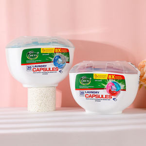 Laundry <b>Detergent</b> Pods 4-in-1 Floral Fruity Scent Disposable Capsules for Automatic Machine Washing 30pcs Pack - Product Image 2