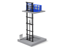 Lager 1-8 Tonnen hydraulische Fracht lift tische Fracht aufzug zum Verkauf