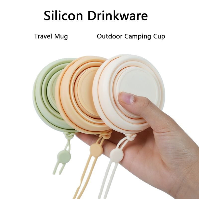 Eco Friendly Silicone Collapsible Cup Lightweight