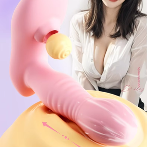 人気女性刺激クリットバイブレーター超薄型充電式シリコーン防水性セックスおもちゃリモコン付き - Product Image 1