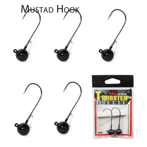 Chất Lượng Cao Câu Cá Tungsten Bass Vòng Kim Loại Bóng <span class=keywords><strong>Jig</strong></span> Đầu - Product Image 1