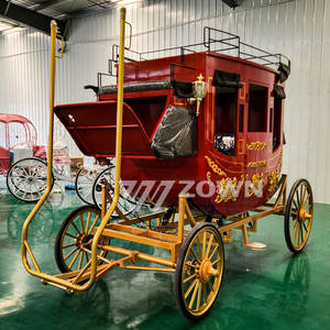 2024 nuevo carruaje de caballos de lujo Royal Horse Carriage Cinderella carruaje romántico eléctrico personalizado para la venta - Product Image 5