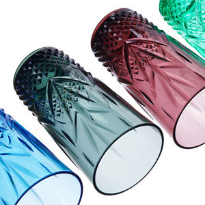 Unzerbrechliche Tritan Kunststoff Weingläser 17 oz Kapazität Wieder verwendbare tragbare Party Trink geschirr - Product Image 1