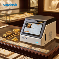 Analyseur de pureté de l'or par rayons X non destructifs pour l'analyse des lingots, analyseur XRF de métaux précieux