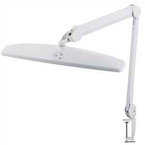 Professional Dimmable Salon <b>Nail</b> 360 Degree Adjustable Flexible Swing Arm <b>Table</b> Desk Touch Switch Working LED Task Light - Product Image 2