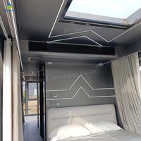 Maisons modulaires préfabriquées Maison en aluminium Capsule Produits les plus vendus à des prix raisonnables Maison capsule de luxe