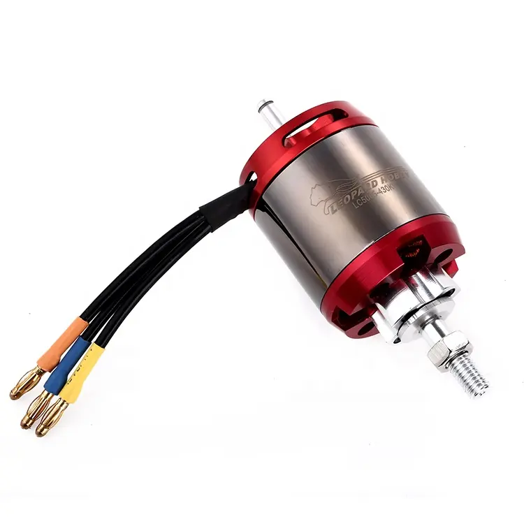 Leopard Hobby LC5065 5065มอเตอร์650kv 520kv 430kv 380kv 330kv Brushless Outrunner สำหรับเครื่องบิน RC 14-16 Prop