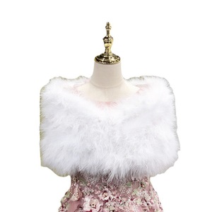 Manteau châle en plumes tissées décontracté pour femme, automne-hiver, à bouton unique, teint uni, chaud, entièrement doublé polaire - Product Image 5