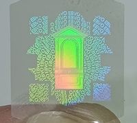 Étiquettes laser holographiques personnalisées de la marque PASSON, en vinyle, imperméables, résistantes à l'huile, durables, multicouches, multicolores, pour affichage