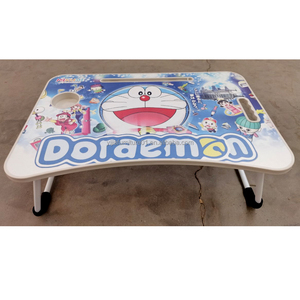 Küçük katlanabilir dizüstü bilgisayar masası yatak odası oturma odası veya ev ofis ve okul çalışması kullanımı için daire - Product Image 2