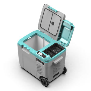 自動車用冷蔵庫AC/DCコンプレッサー冷凍庫HT18デュアルゾーン取り外し可能バッテリー20LプラスチックRV - Product Image 6