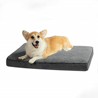 Rectangle chauffant fiable respirant orthopédique haut de gamme confortable matelas doux lit animal de compagnie
