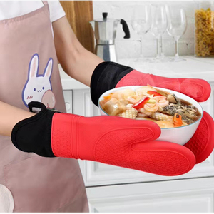 Guantes de Silicona para Horno, Resistentes al Calor, Aptos para Microondas, Protección para las Manos en la Cocina, Venta al por Mayor de Fábrica - Product Image 3