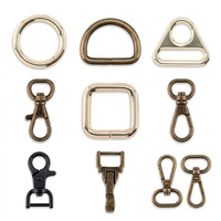 Accessoires de sac : Fermoir de valise, Boucle de verrouillage, Cadre de sac à main en métal, Fermoir Kiss Clasp, Anneau en D pour sac, Fermoir rotatif en alliage pour sangle en cuir, Quincaillerie