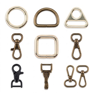 Accessoires de sac : Fermoir de valise, Boucle de verrouillage, Cadre de sac à main en métal, Fermoir Kiss Clasp, Anneau en D pour sac, Fermoir rotatif en alliage pour sangle en cuir, Quincaillerie - Product Image 3