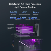 Printer 3D Profesional Anycubic Photon M7 Max 7K Presisi XY 46μm Volume Cetak 14.7L LightTurbo 3.0 COB + Fresnel