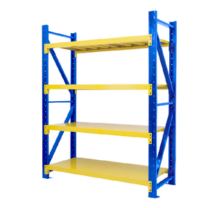 رفوف تخزين فولاذية رباعية الطبقات للمستودعات من المصنع مباشرة - Product Image 1