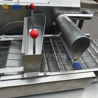 Nouvelle petite arachide automatique noix chocolat revêtement Machine ligne beignet amande Dates haute productivité utilisation industrielle