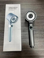 Ensemble de pommeau de douche de salle de bain à motif de massage en ABS pressurisé super puissant avec filtre