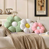 Coussin décoratif multi-fleurs marguerite pour canapé, lit, décoration intérieure – OEM & ODM disponibles, personnalisation du logo prise en charge