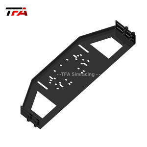 Kit de cockpit de course Sim de divertissement sportif haut de gamme Profil en aluminium robuste Siège ergonomique Compatible <span class=keywords><strong>Fanatec</strong></span> Direct <span class=keywords><strong>Drive</strong></span> - Product Image 2